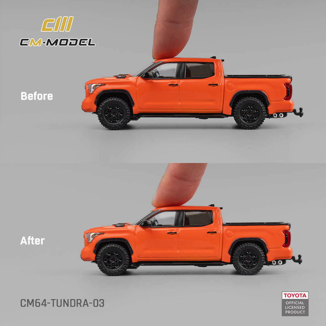 1/64 Toyota Tundra TRD  Orange TRD - CM Models - CM64-Tundra-03