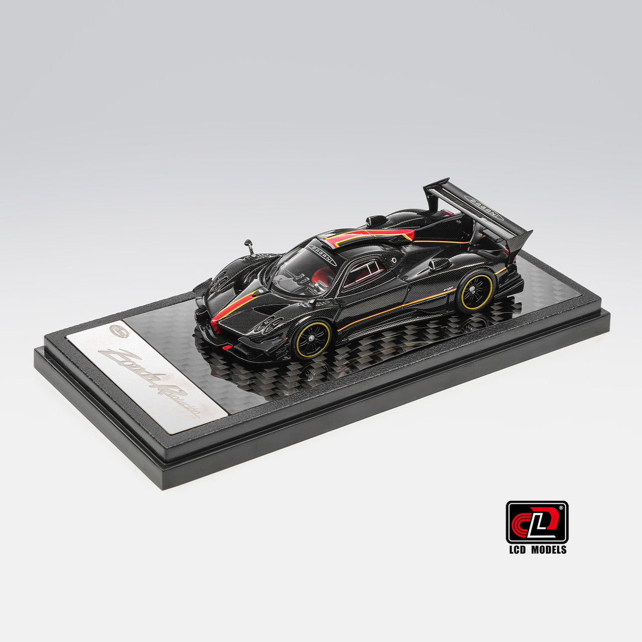 1/64 Pagani Zonda Revolution REVO Carbon Black - LCD Models - LCD64045-Carbon Black *Pre order*