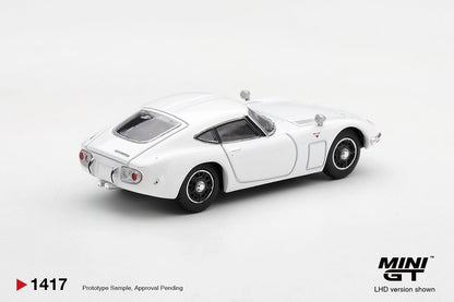 1/64 TOYOTA 2000GT PEGASUS WHITE  - Mini GT - MGT01417  ***Pre Order***