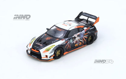1/64 GT-R R35 WIDEBODY AORUS X INNO64 - Inno64 - IN64-R35LB-AORUS