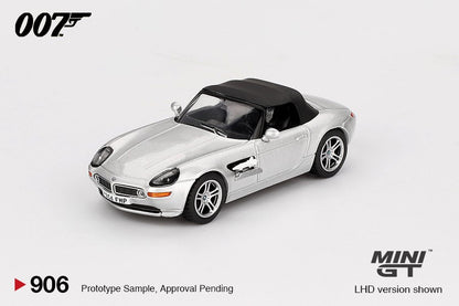 1/64 BMW Z8 JAMES BOND THE WORLD IS NOT ENOUGH - ENGLISH BLISTER PACKAGING - MGT00906-007E