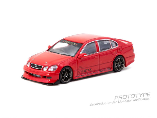 1/64 - VERTEX Toyota Aristo JZS161 Red  - TARMAC - T64G-081-RE