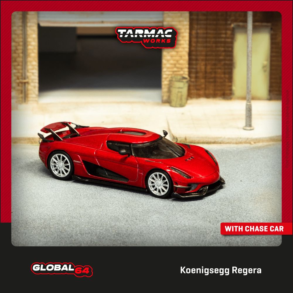 1:64 Koenigsegg Regera  Red Metallic - T64G-TL017-RE