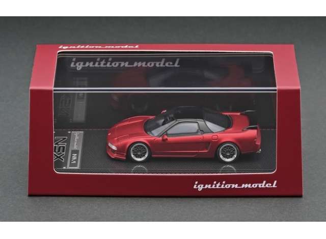 1/64 Honda NSX (NA1), matt red metallic - Ignition Models - IG1938