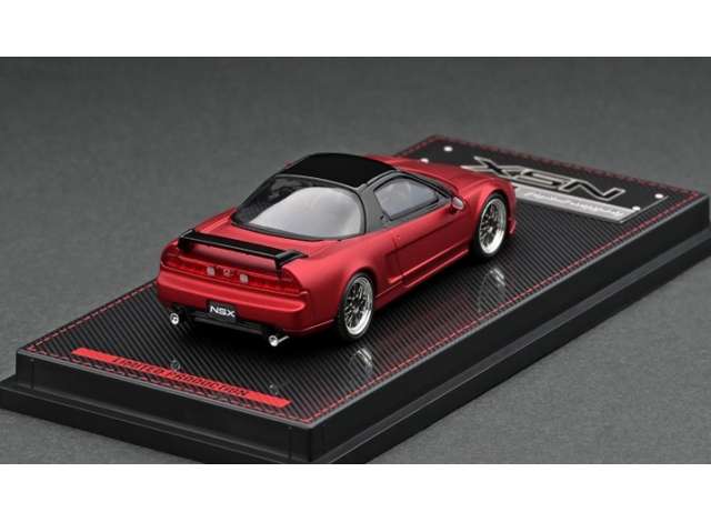 1/64 Honda NSX (NA1), matt red metallic - Ignition Models - IG1938