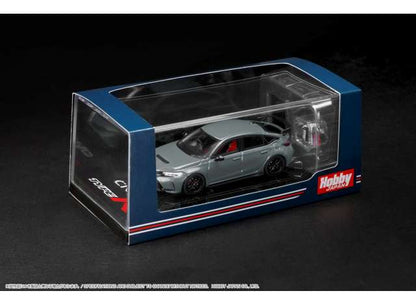 1/64 Honda Civic Type R (FL5) with Engine Display Model, sonic grey pearl - Hobby Japan - HJ641063GM