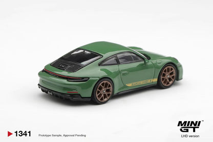 1/64  PORSCHE 911 (992) GT3 TOURING AURATIUM GREEN (RHD) - Mini GT - MGT01341