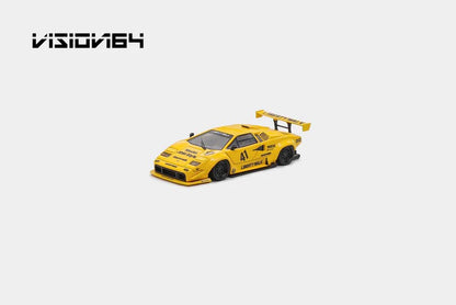 1/64 Lamborghini Countach LB Works - Vision64 - 3 colours deluxe box.