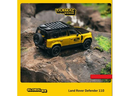 1/64 Land Rover Defender 110 *Trophy Edition*, yellow/black - Tarmac TC-T64G020TE