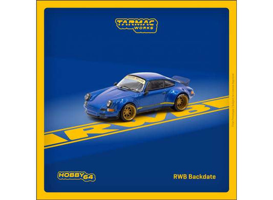 1/64 - Porsche RWB Backdate Pandora One, blue - TC-T64-046-PO