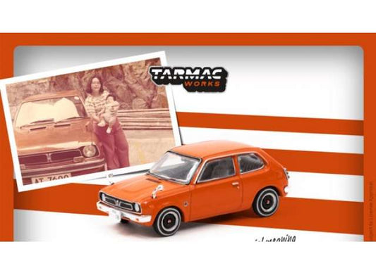 1/64 Honda Civic (SB1), orange - Tarmac Models - TC-JC64-TL006OR