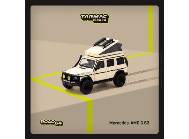 1/64 Mercedes AMG G63 *Camping*, beige/white - Tarmac Models - TC-T64R040Camp