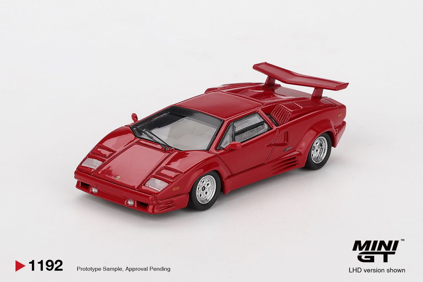 1/64 -  LAMBORGHINI COUNTACH 25TH ANNIVERSARY RED - MiniGT - MGT01192