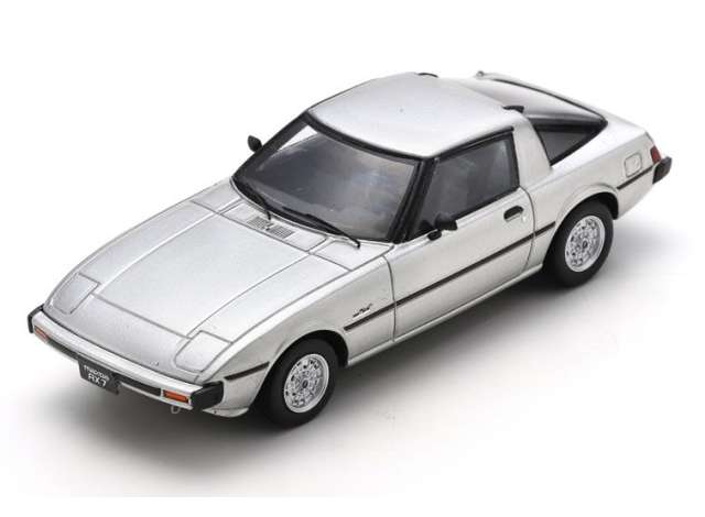 1/43 - 1978-1985 Mazda Savanna RX-7, silver - s0155