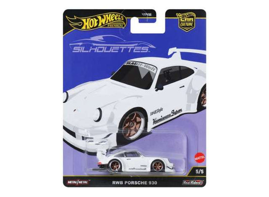 1:64 Hot Wheels - RWB Porsche 930, white 5/5  - 2024 dash 976G RealRiders.