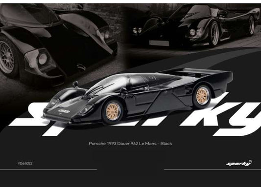 1/64 1993 Porsche Dauer 962, black  -  SPARKY 0640512
