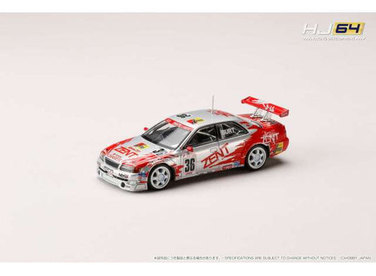 1/64 1998 *ESSO TOM'S* Chaser #36, JTCC, silver/red - Hobby Japan - HJR642072B