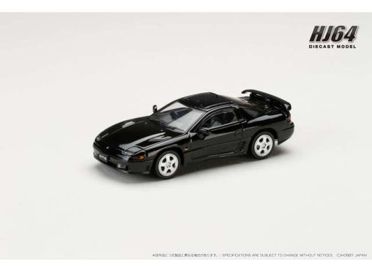 1:64 Mitsubishi GTO Twin Turbo glass top, toscana black pearl - Hobby Japan - HJ643065BK