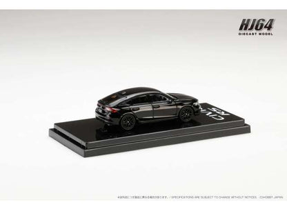 1:64 Honda Civic RS Customized Version, crystal black pearl - Hobby Japan - HJ642046ABK