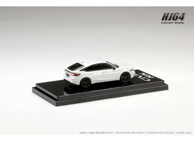 1:64 Honda Civic RS Customized Version, platinum white pearl - Hobby Japan - HJ642046AW