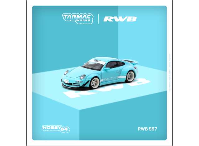 1:64 Porsche RWB 997 *Lomianki*, blue - TC-T64-057-LO