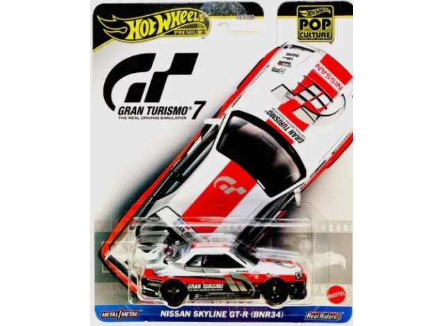 1:64 Hot Wheels - Nissan Skyline GT-R (BNR34) *2024 Pop Culture Gran Turismo 7 - Pop Culture