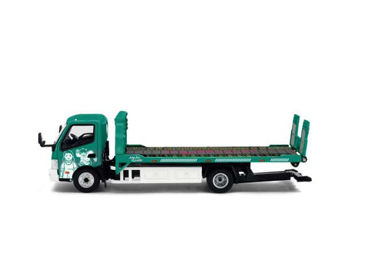 1/64 Hino 300 Tow Truck *Squid Game 2*, green - Tiny Toys - tinyATC66320