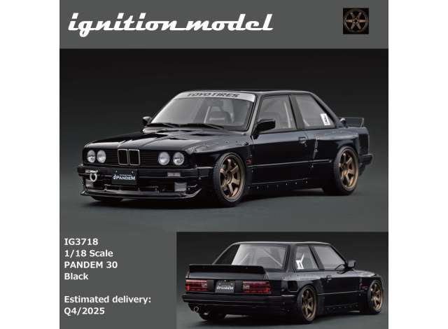 1/18 Pandem 30, black - Limited Edition - Ignition Models - IG3718