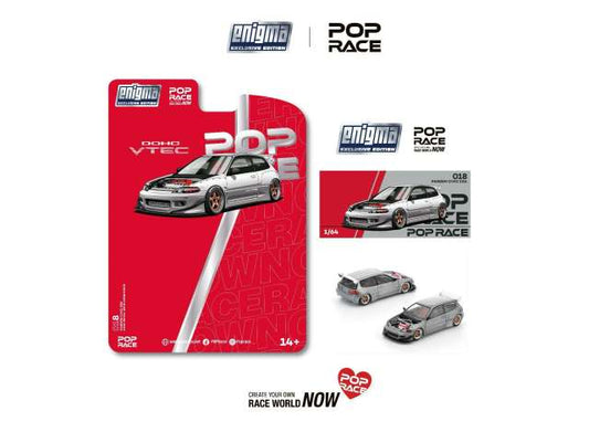 1/64 Pandem Civic EG6, raw metal - Poprace Enigma PRE018