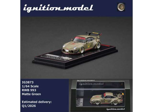 1/64  RWB 993, matte green - Ignition Models - IG3873
