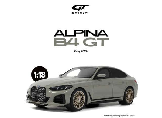 1/18 - 2024 Alpina B4 GT, grey - GT541 - GT Spirit