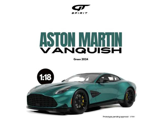 1/18 - 2024 Aston Martin Vanquish, green - GT551 - GT Spirit
