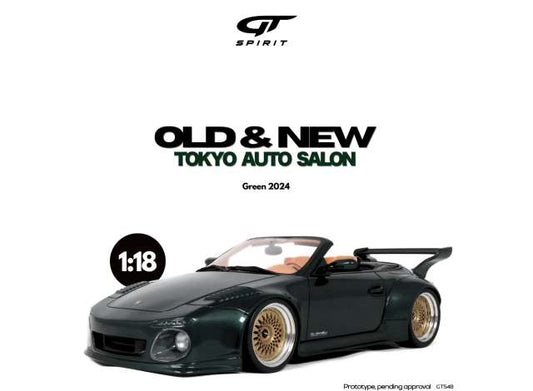 1/18 - 2024 Old & New Tokyo Auto Salon, green - GT548 - GT Spirit