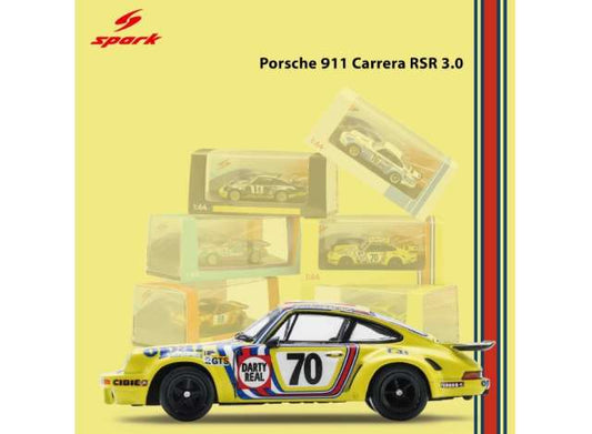 1/64  1974 Porsche 911 Carrera RSR 3.0 #70 R.Touroul/H.Cachia/D.Rua 24H Le Mans - Spark - spa64S021