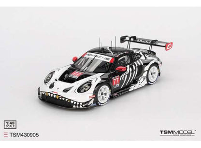 1/43 2025 Porsche 911 (992) GT3 R #77 GTD PRO AO Racing Petit Le Mans - True Scale Miniatures - TSM430905