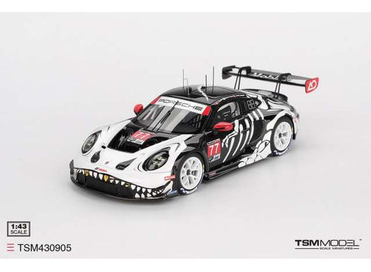1/43 2025 Porsche 911 (992) GT3 R #77 GTD PRO AO Racing Petit Le Mans - True Scale Miniatures - TSM430905