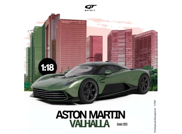 1/18 - 2025 Aston Martin Valhalla, green - GT558 - GT Spirit