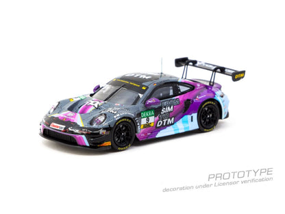 1/64 Porsche 911 GT3 R DTM 2023 Tim Heinemann - Tarmac - T64-084-23DTM09