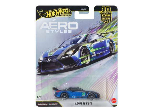 1/64 Lexus RC F GT3, blue - Hot Wheels - hwmvJKF35