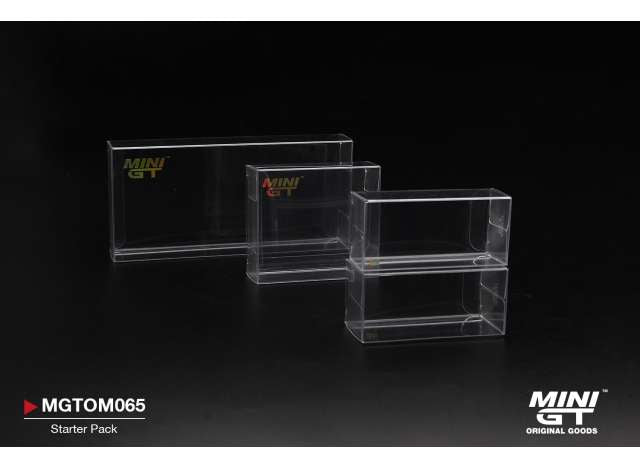 MINI GT BOX PROTECTOR STARTER PACK (24 PC/SET) TYPE A, B, C AND D - Mini GT - MGTOM065-24