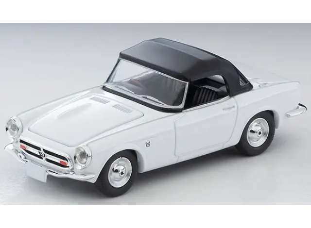 1/64 Honda S800 with Closed Top, white  - Tomica Limited Vintage - TLV-200c
