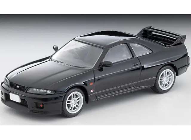 1/64 1995 Nissan Skyline GT-R V-spec, black  - Tomica Limited Vintage - TLV-N308d