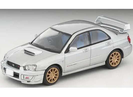 1/64 2003 Subaru Impreza WRX STi, silver - Tomica Limited Vintage - TLV-N336b