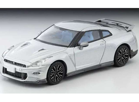 1/64 2025 Nissan GT-R Premium edition, silver - Tomica Limited Vintage - TLV-N350a