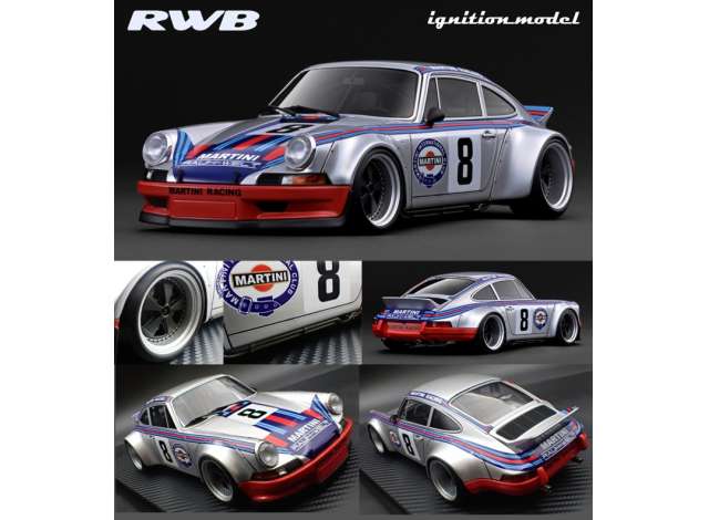 1/18 RWB Backdate, Martini - Ignition Models - IG3879