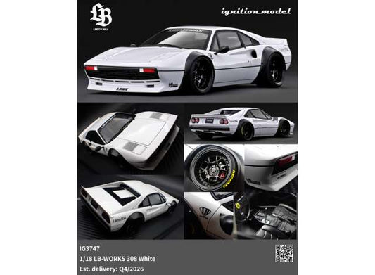 1/18 LB-WORKS 308, white - Ignition Models - IG3747