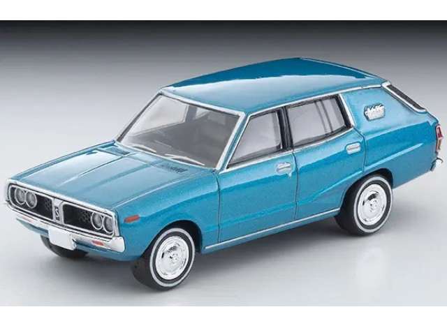1/64 1972 Nissan Skyline Wagon 1800 Sporty GL, blue - Tomica Limited Vintage - TLV-N55b