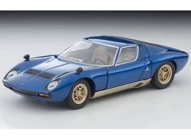 1/64 Lamborghini Miura SV, blue metallic - Tomica Limited Vintage - TLV-Miura