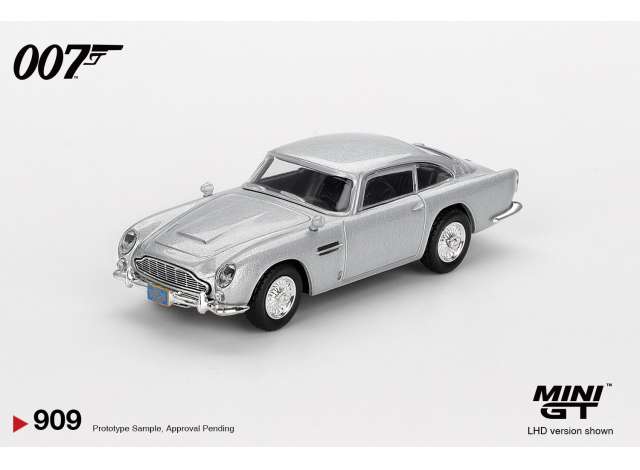 1/64  ASTON MARTIN DB5 CASINO ROYALE (LHD) ENGLISH BLISTER PACKAGING - MiniGT - MGT00909-007E