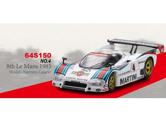 1/64 1985 Lancia LC2 #4 Wollek/Nannini/Cesario 8th Le Mans - Spark - SPA 64S150